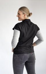 Blouse met kapmouw Papaver
